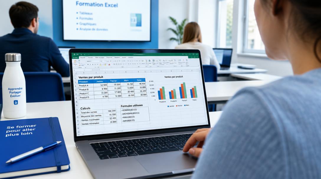 Tableur – Standard — formation CPF à Maubeuge, Sambre Avesnois